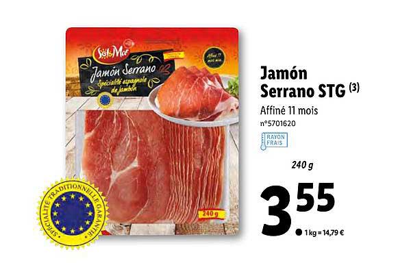 jamon serrano stg