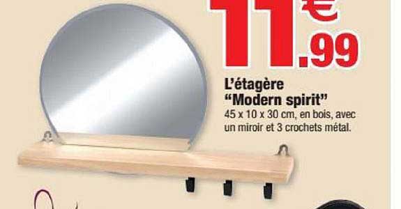 l'étagère modern spirit