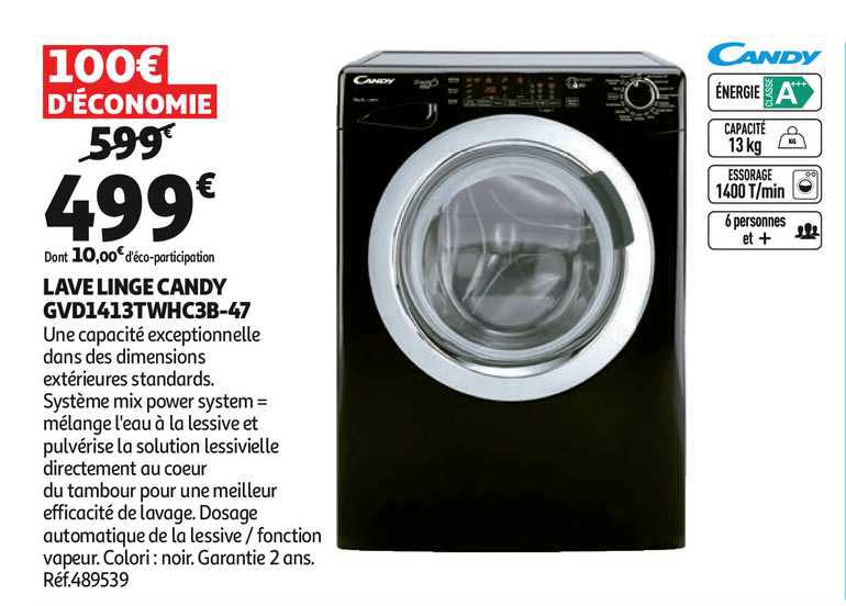 lave linge candy gvd143twhc3b 47