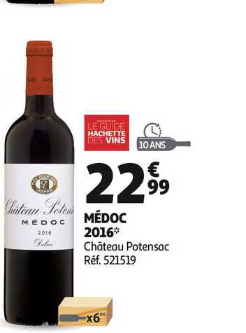 médoc 2016 château potensac