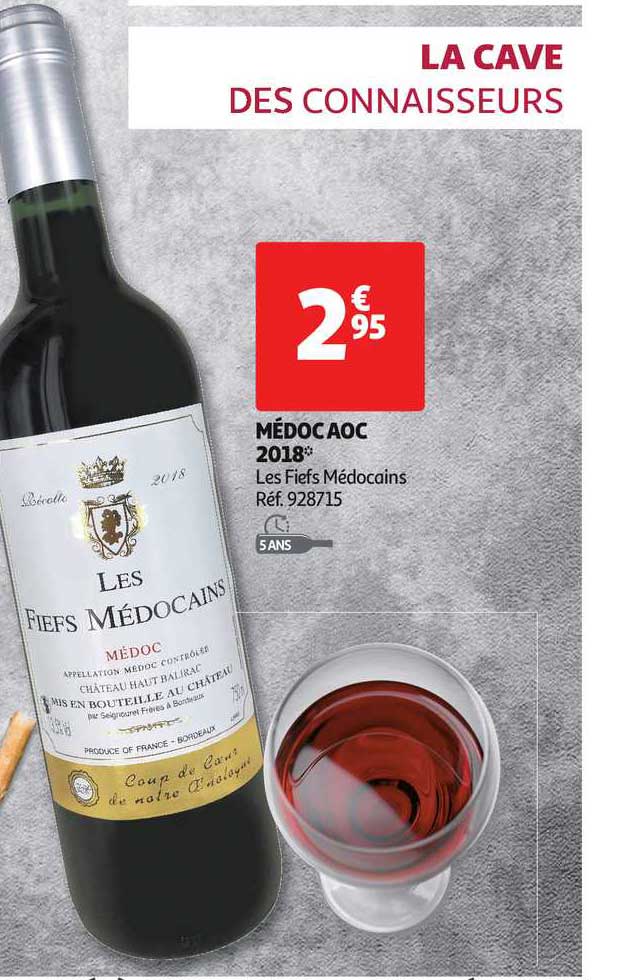 médoc aoc 2018 les fiefs médocains