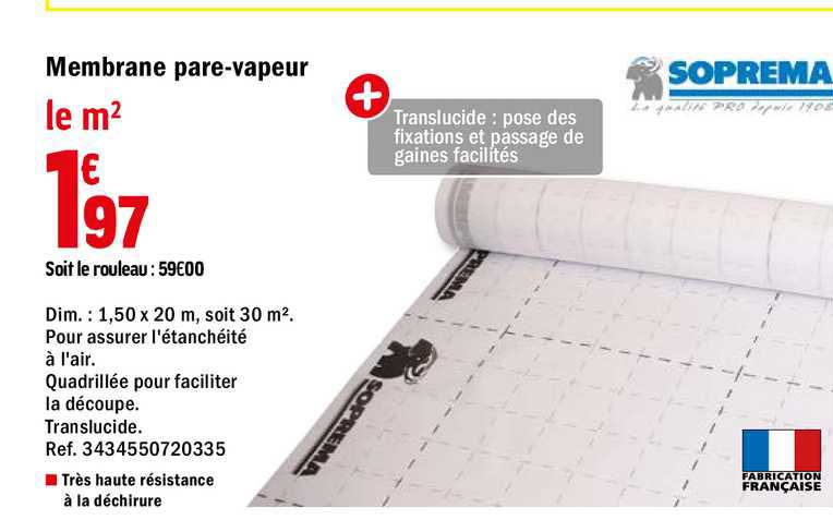 membrane pare vapeur