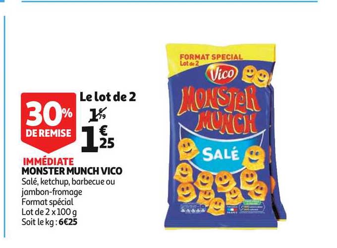 Monster Munch C 30% De Remise Immédiate