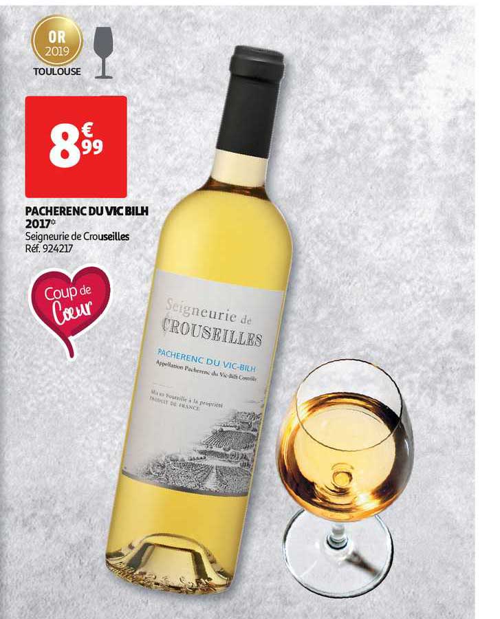 pacherenc du vic bilh 2017 seigneurie de crouseilles