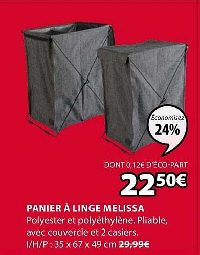 panier à linge melissa