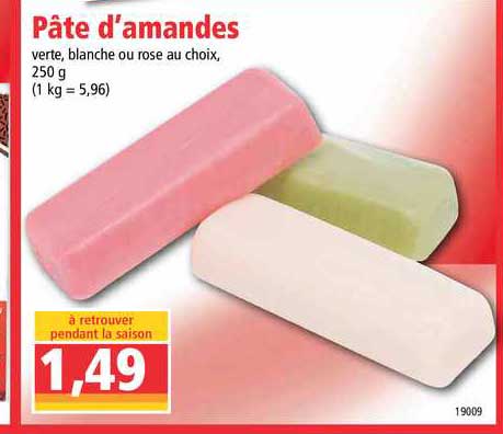 pâte d'amandes