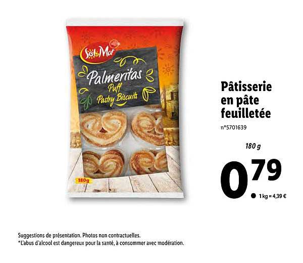 Pâtisserie En Pâte Feuilletée