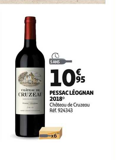 Pessac Léognan 2018 Château De Cruzeau