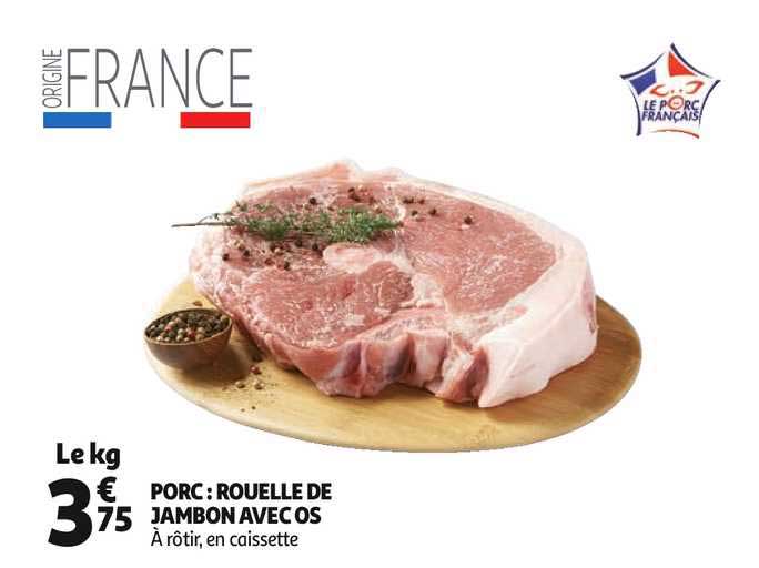 Porc : Rouelle De Jambon Avec Os