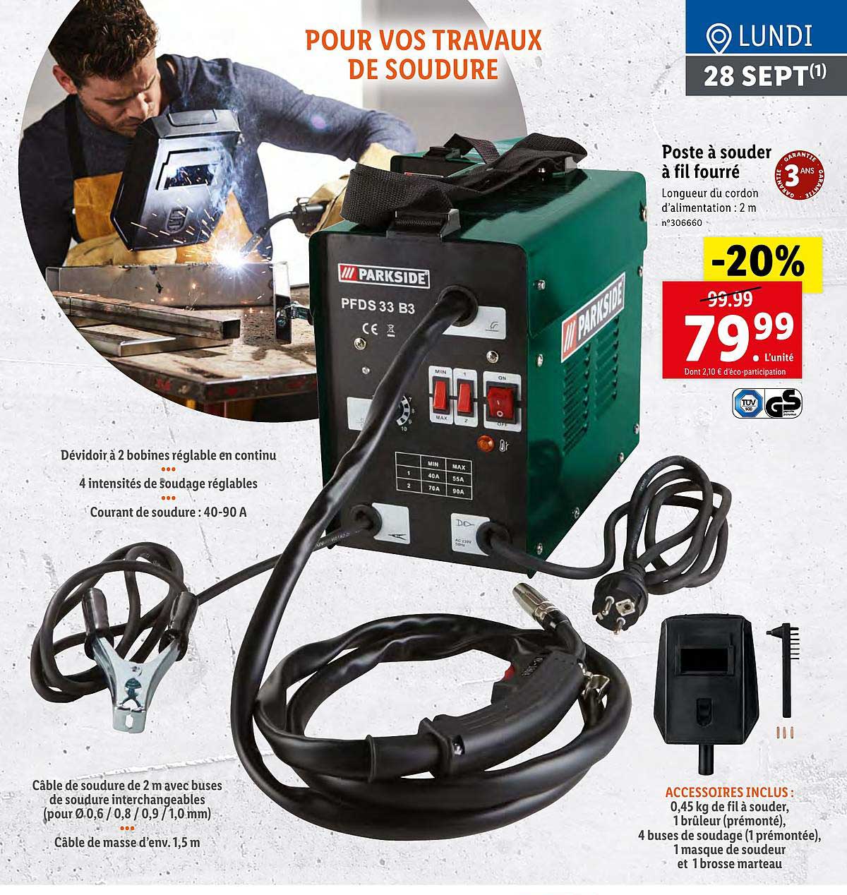 Poste à Souder à Fil Fourré -20%