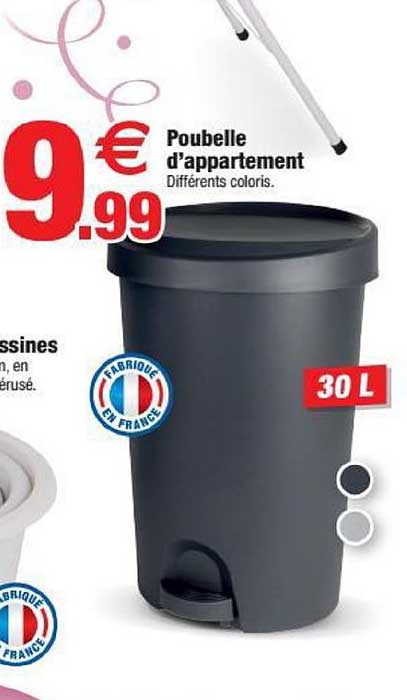 poubelle d'appartement