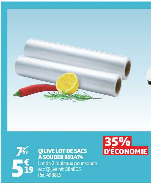 qilive lot de sacs à souder 891474