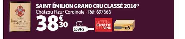 saint émilion grand cru classé 2016 château fleur cardinale