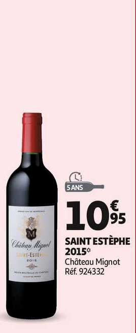 saint estèphe 2015 château mignot