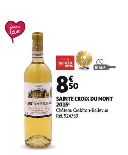 sainte croix du mont 2015 château crabitan bellevue