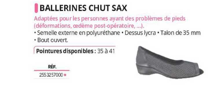 ballerines chut sax