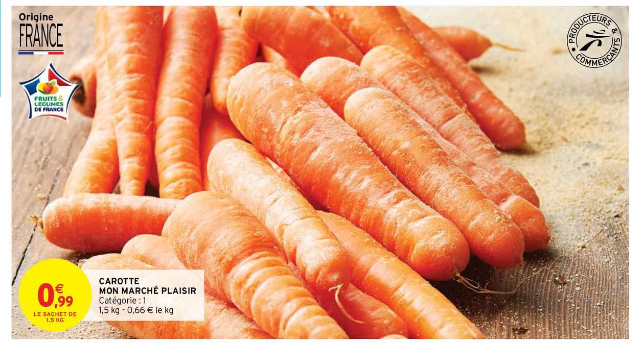 carotte mon marché plaisir