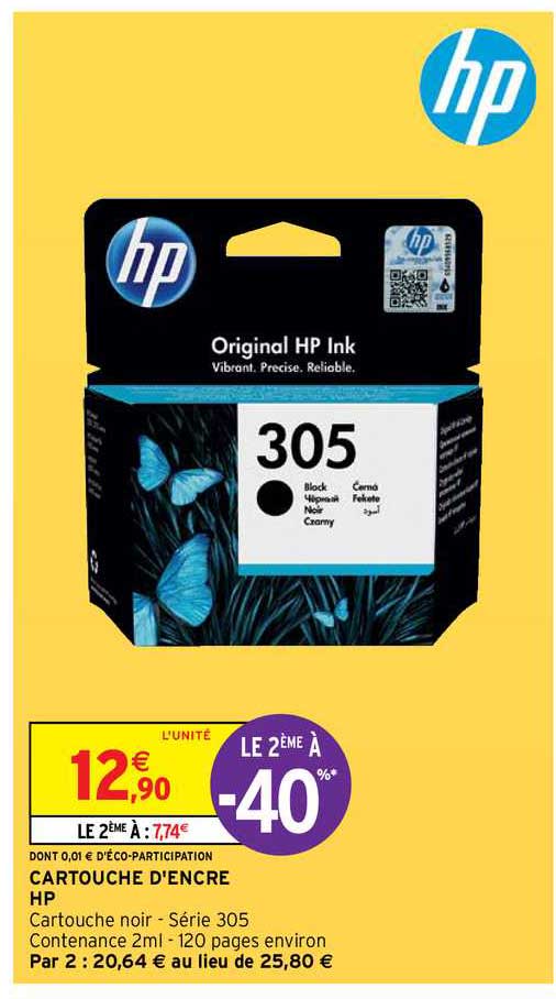 cartouche d'encre hp