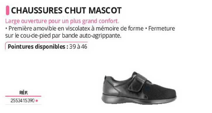 chaussures chut mascot