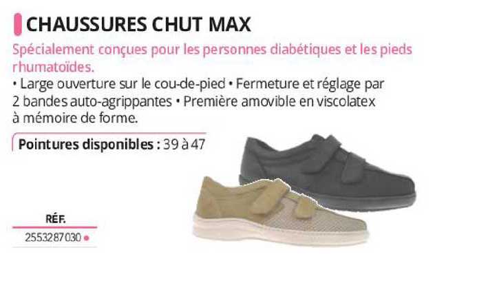 chaussures chut max