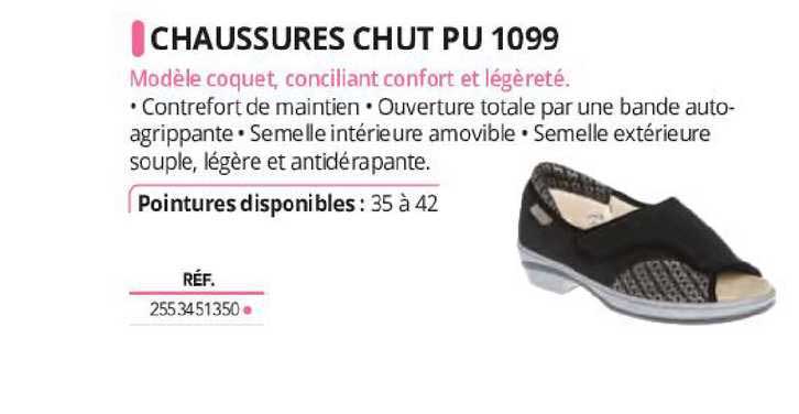 chaussures chut pu 1099
