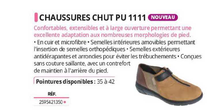 chaussures chut pu 1111