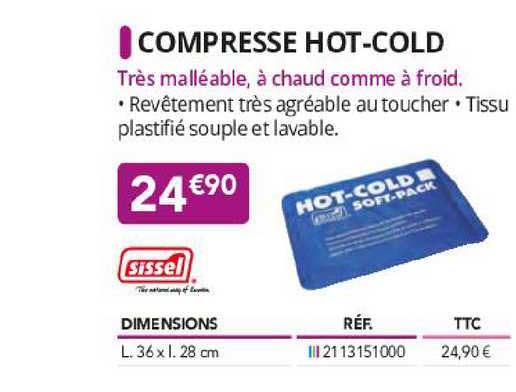 compresse hot-cold sissel