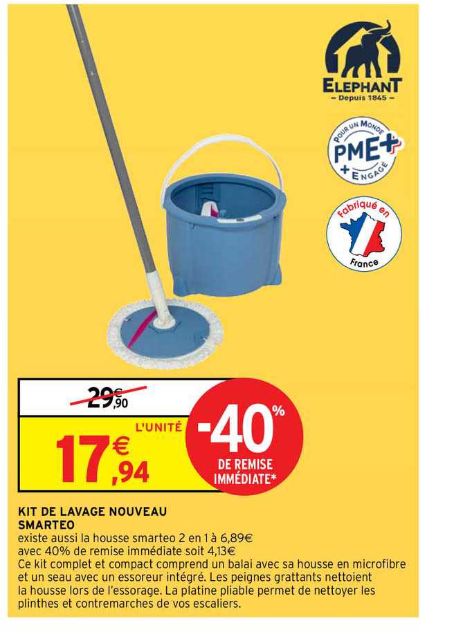 kit de lavage nouveau smarteo