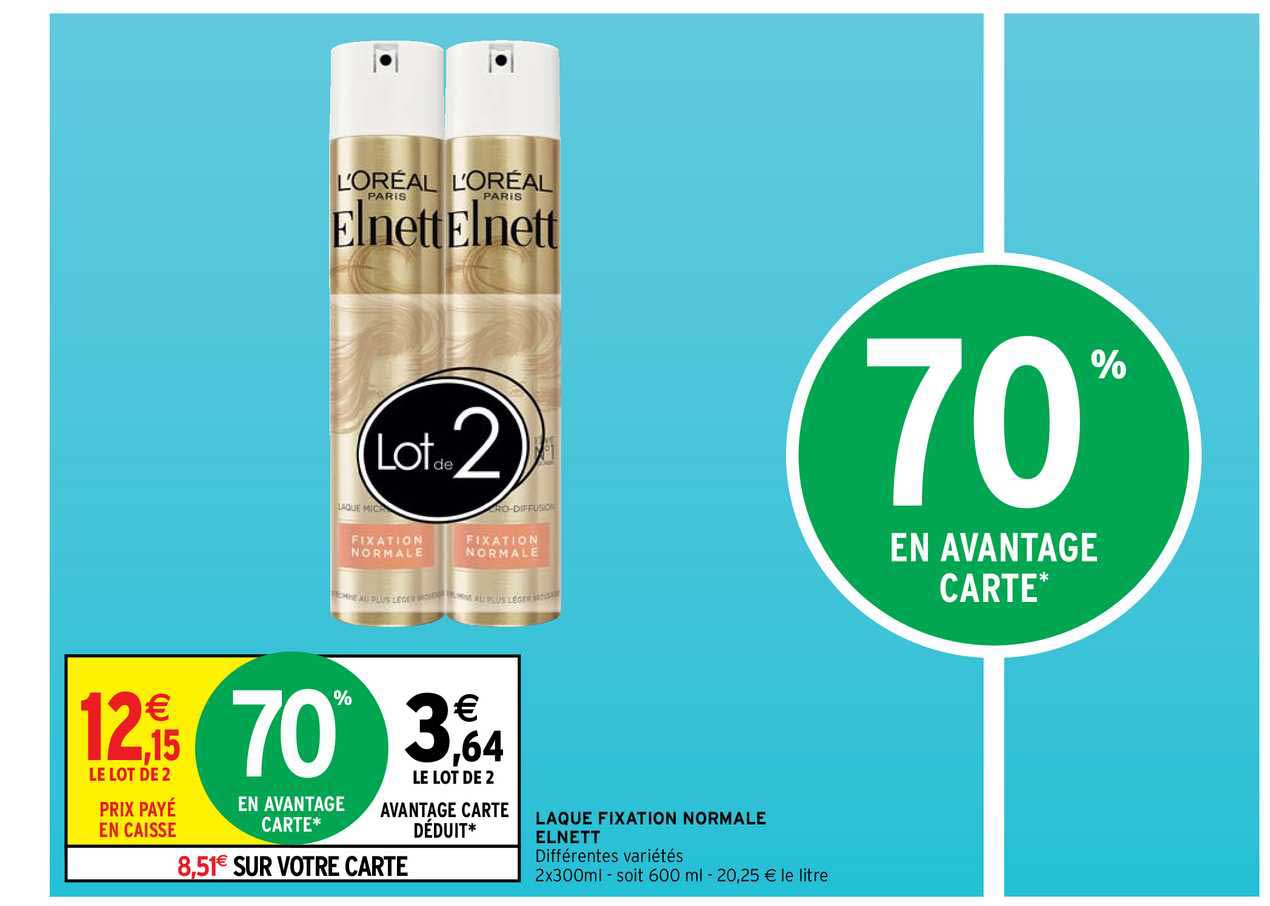 laque fixation normale elnett