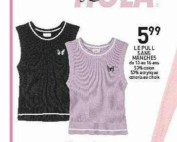 Le Pull Sans Manches