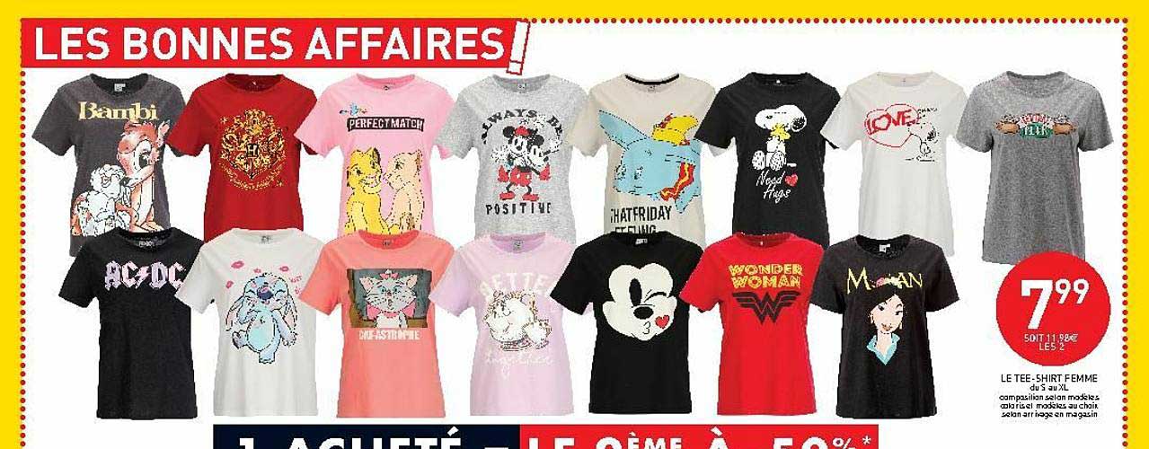 le tee-shirt femme