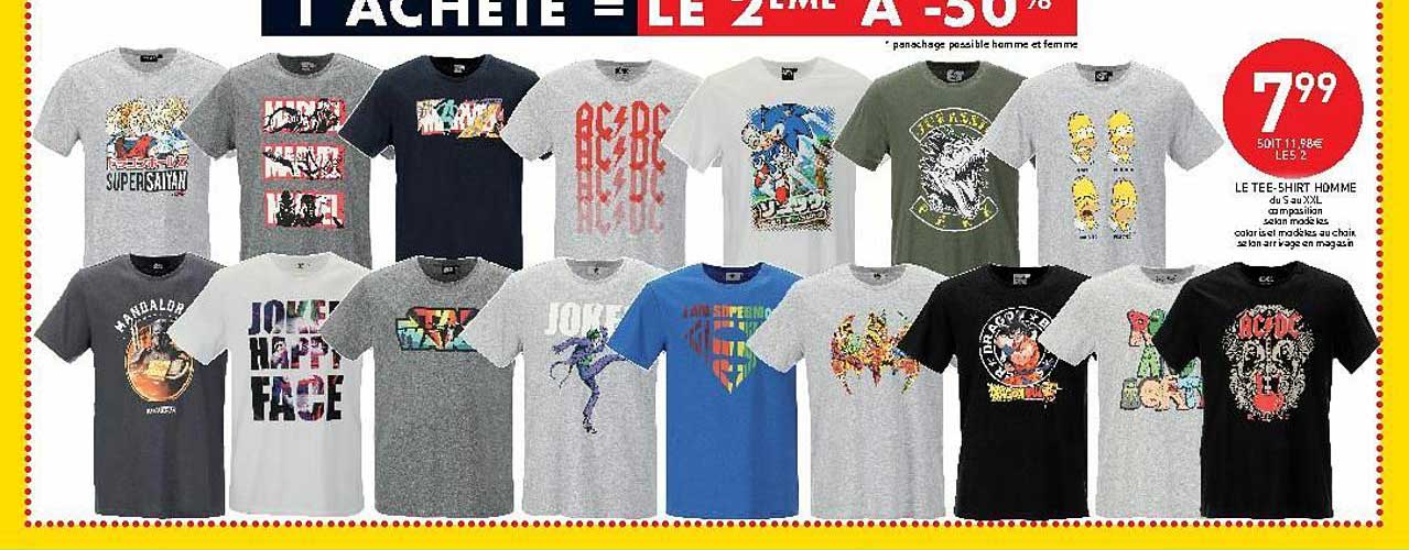 le tee-shirt homme