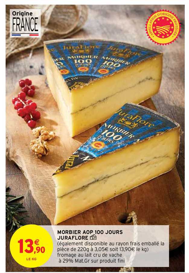 Morbier Aop 100 Jours Juraflore