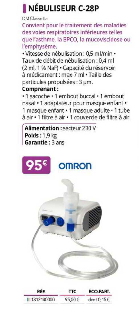 nébuliseur c-28p omron
