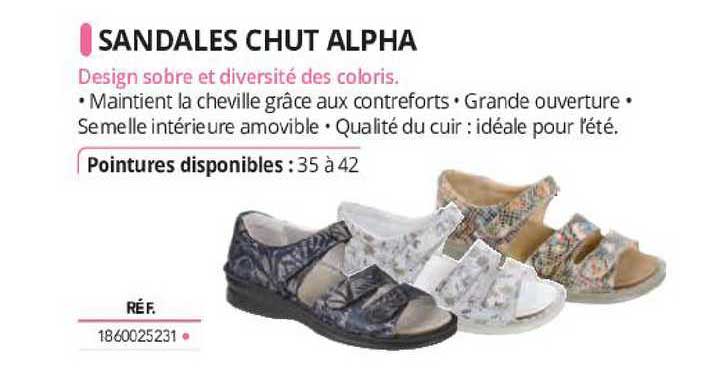 sandales chut alpha