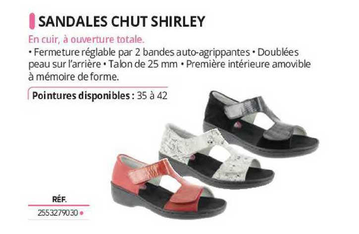 sandales chut shirley