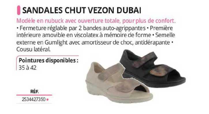 sandales chut vezon dubai