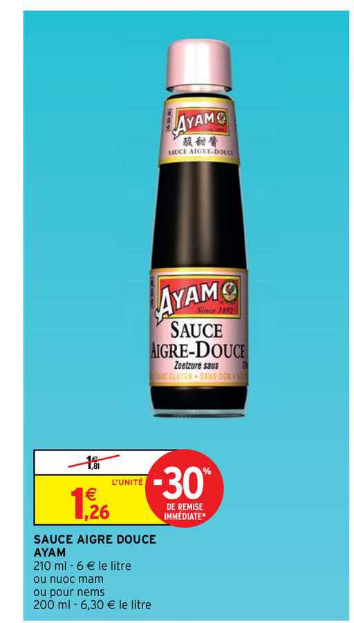 Sauce Aigre Douce Ayam