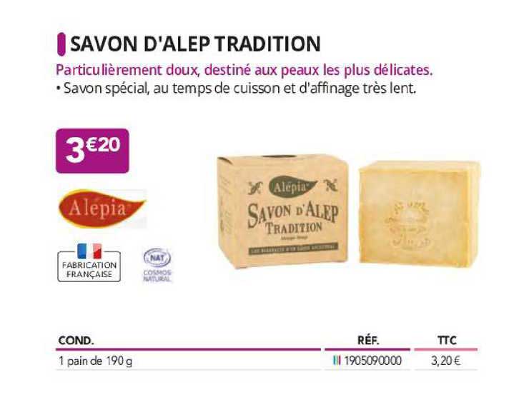 savon d'alep tradition