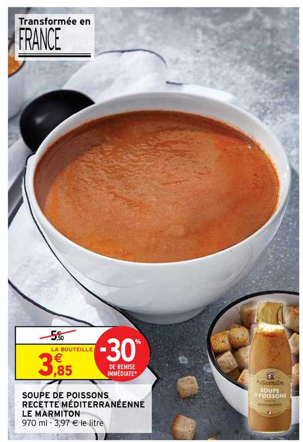 Soupe De Poissons Recette Méditerranéenne Le Marmiton