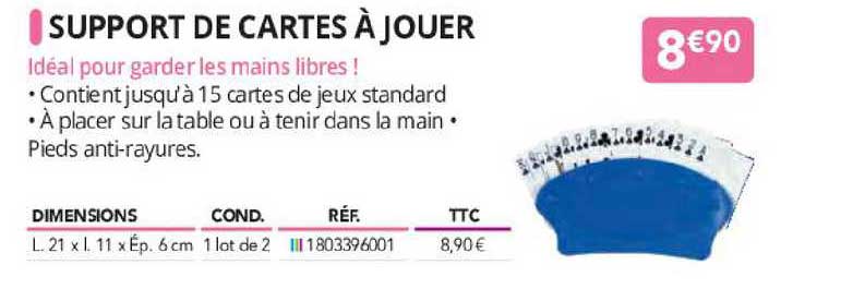 Support De Cartes à Jouer