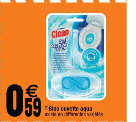 bloc cuvette aqua