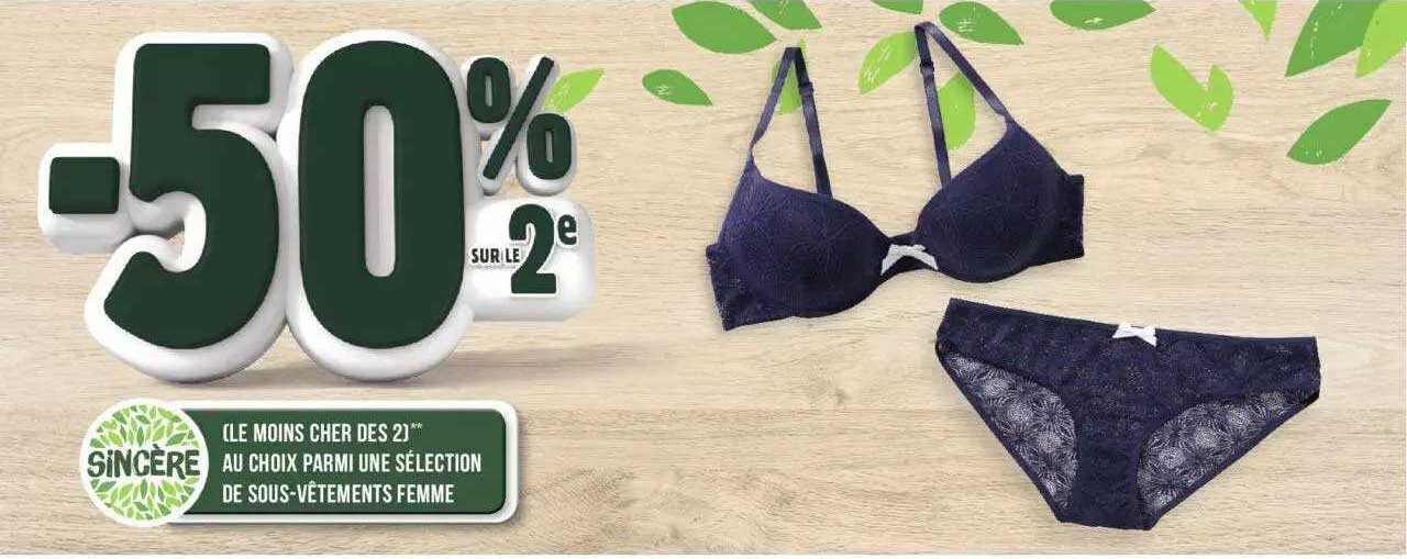 Sous-vêtements Femme Sincère