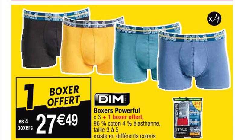 Boxers Powerful Dim Paris