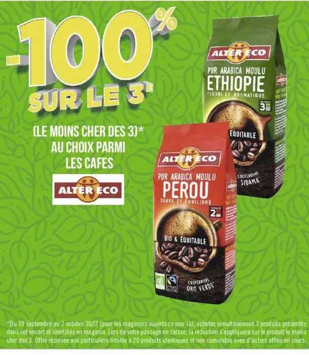 cafés alter eco