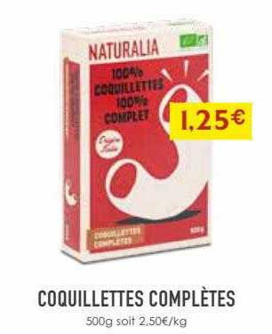 coquillettes complètes