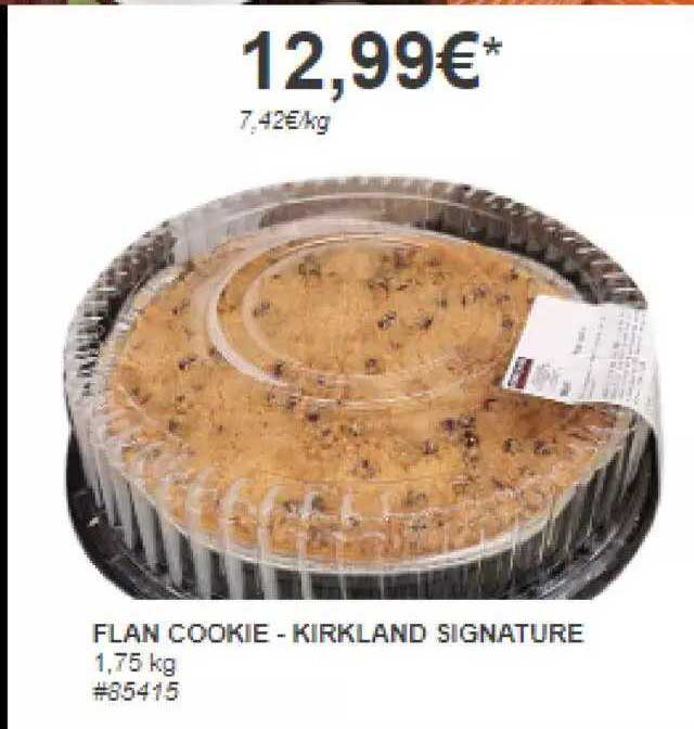 Flan Cookie - Kirkland Signature