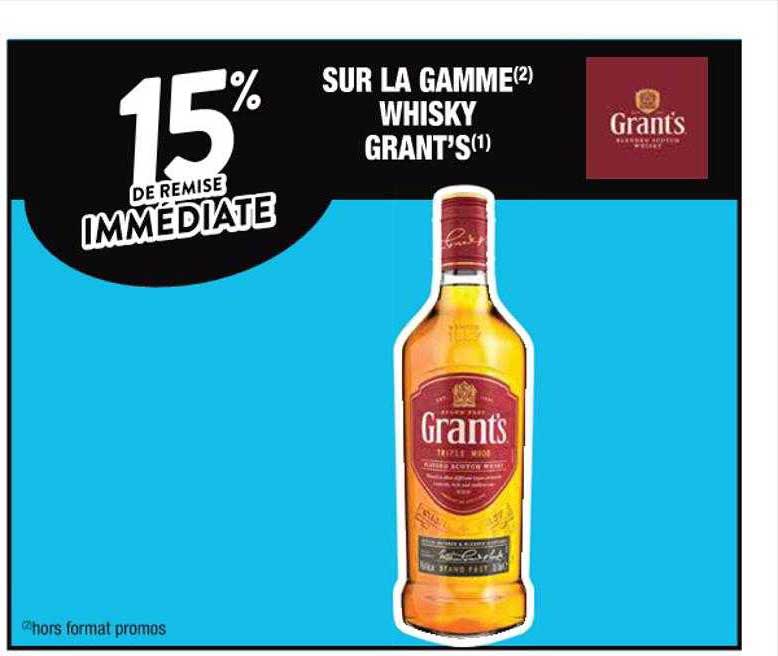 La Gamme Whisky Grant's