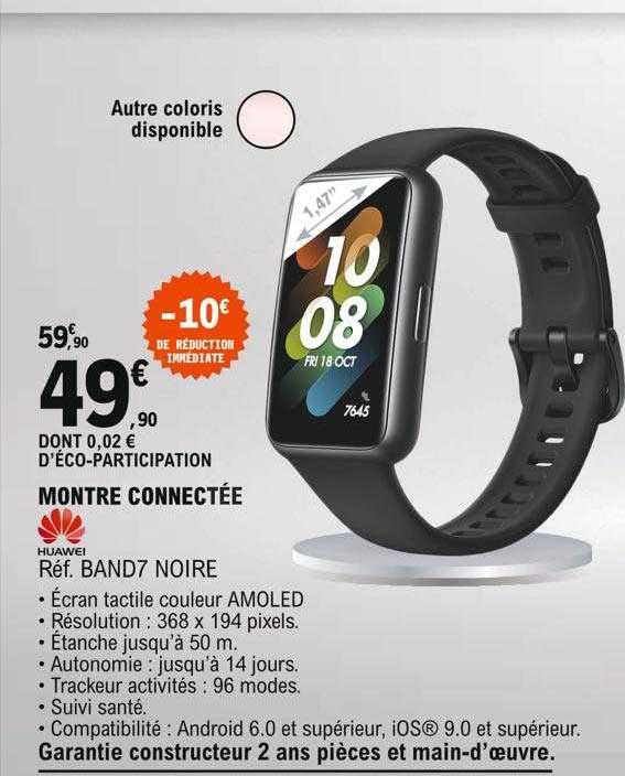 montre connectée huawei