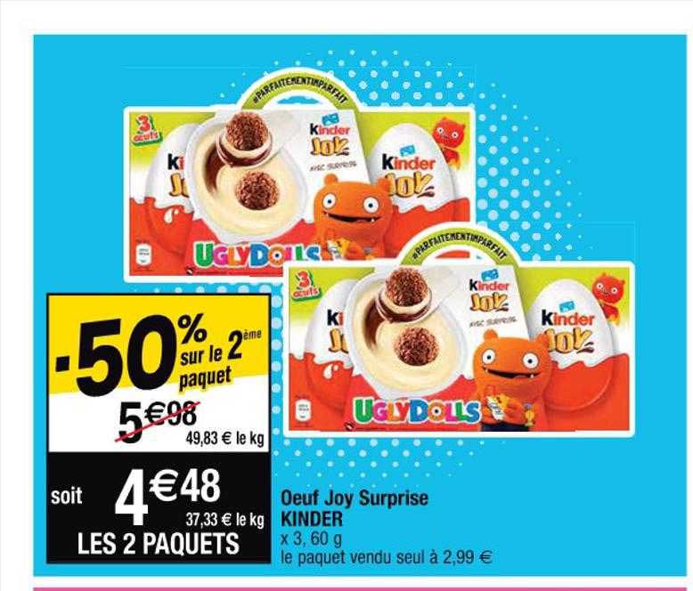 œuf Joy Surprise Kinder